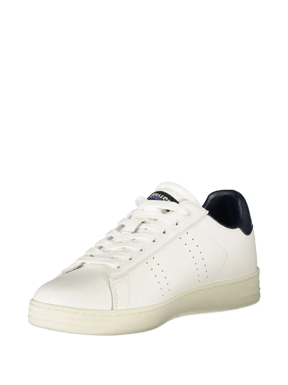Blauer perforated leather sneakers Wit