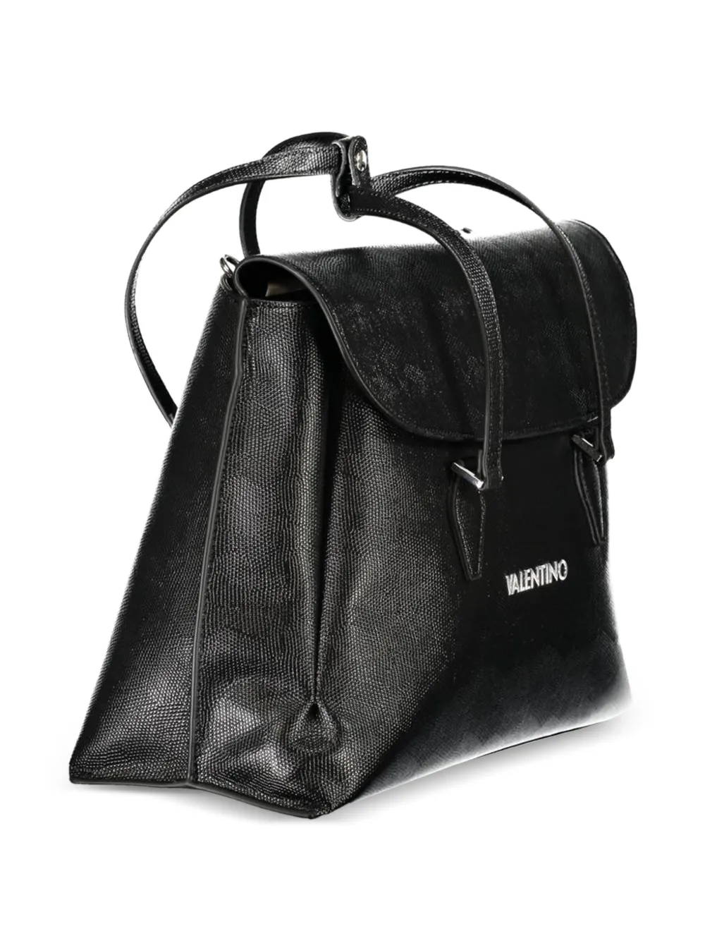MARIO VALENTINO Shopper met logo Zwart