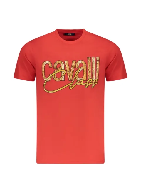 Cavalli Class logo-print t-shirt