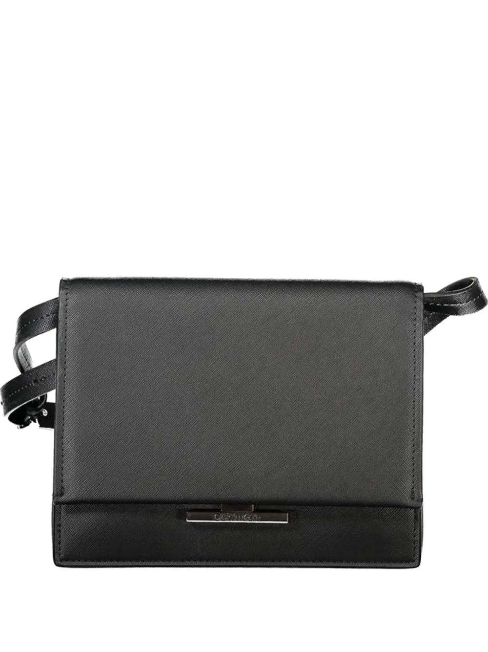 Calvin Klein foldover cross-body bag - Nero
