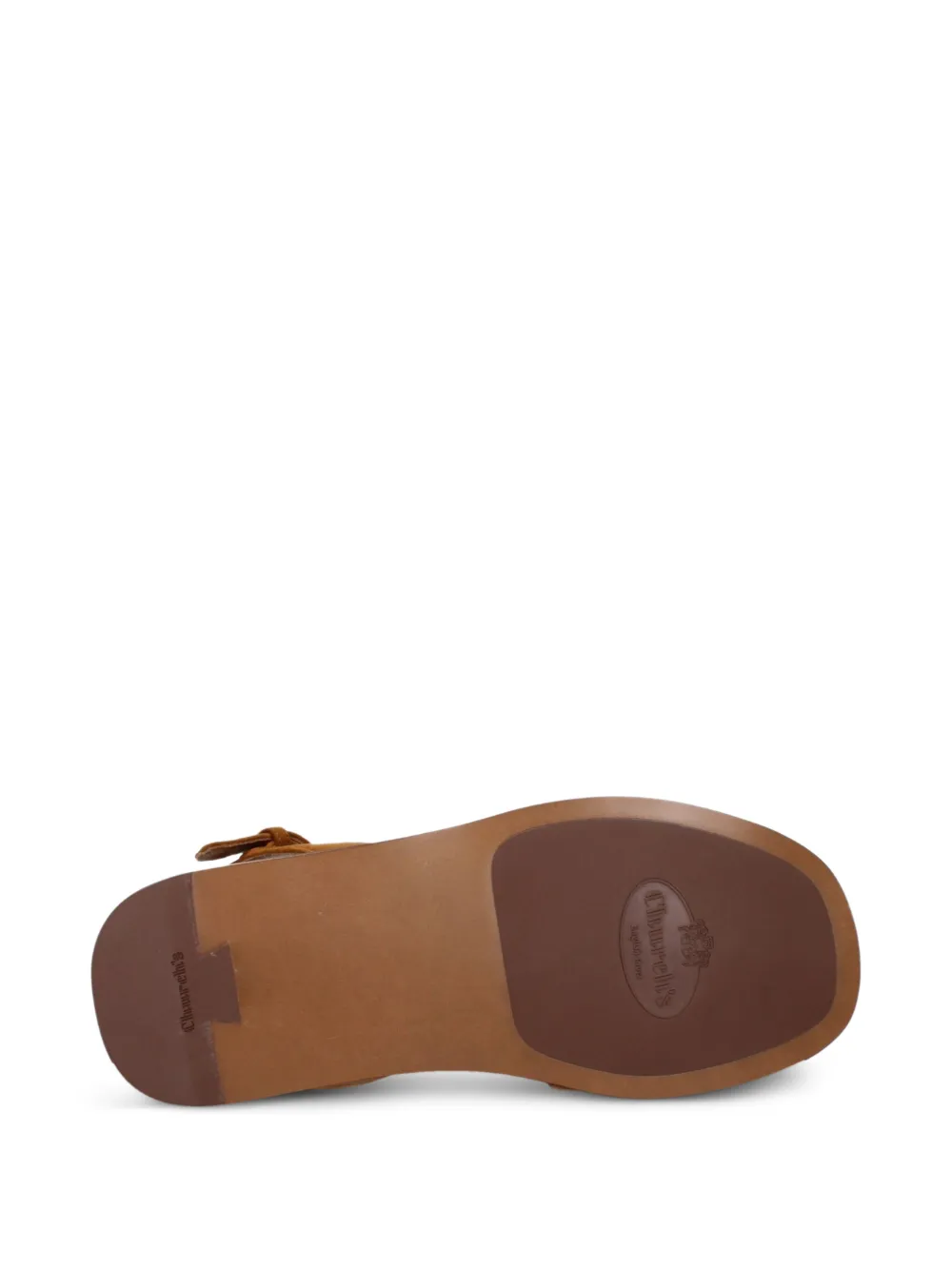 Church's Suede T-strap Sandals in Brown, view 5