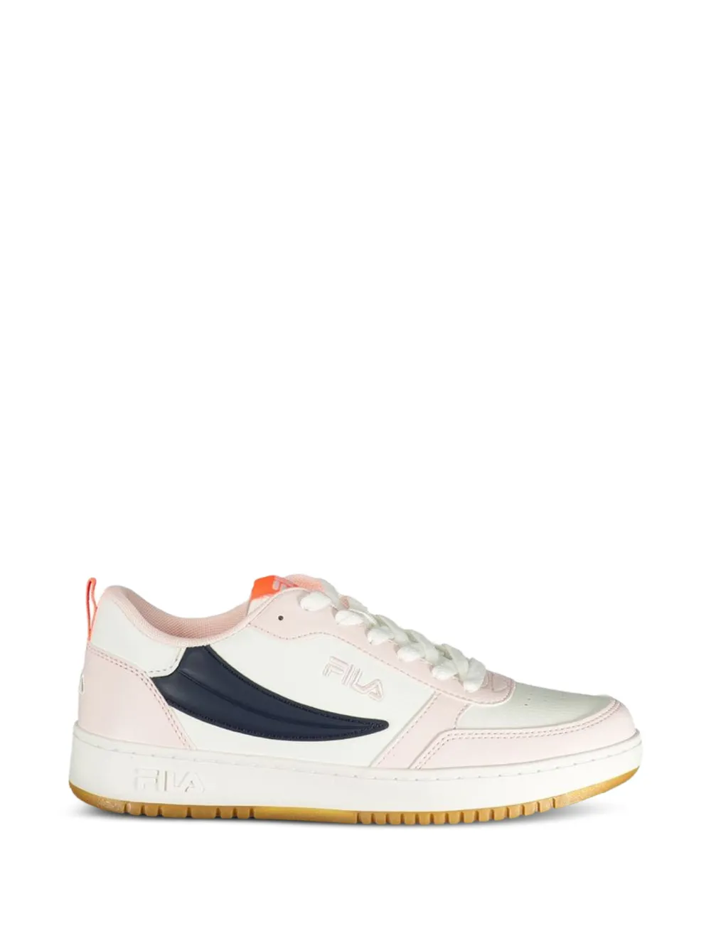 Fila panelled logo-embroidered sneakers - Bianco