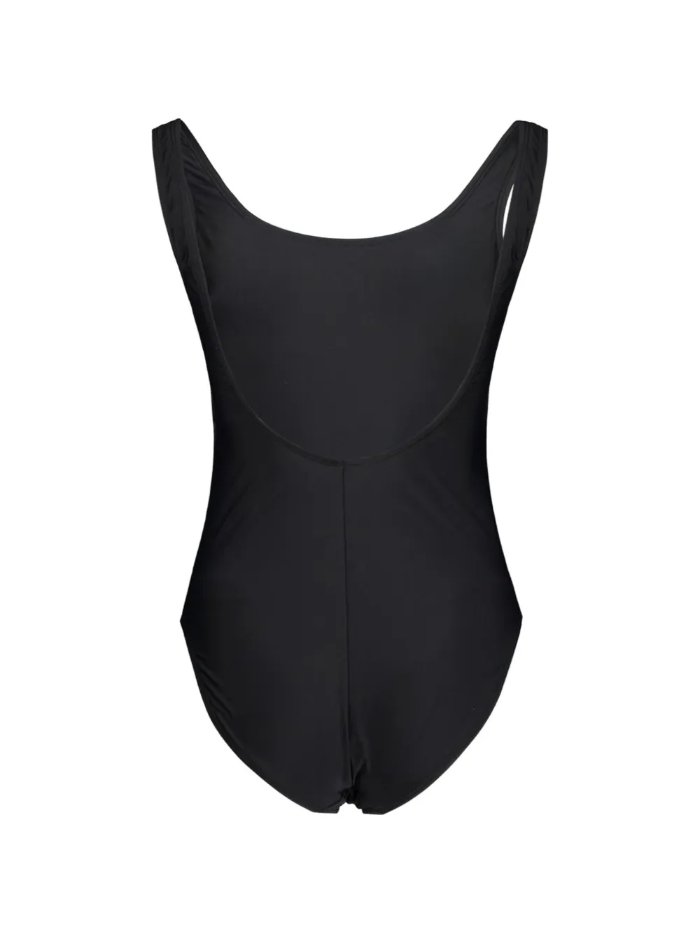 Fila logo-tape swimsuit Zwart