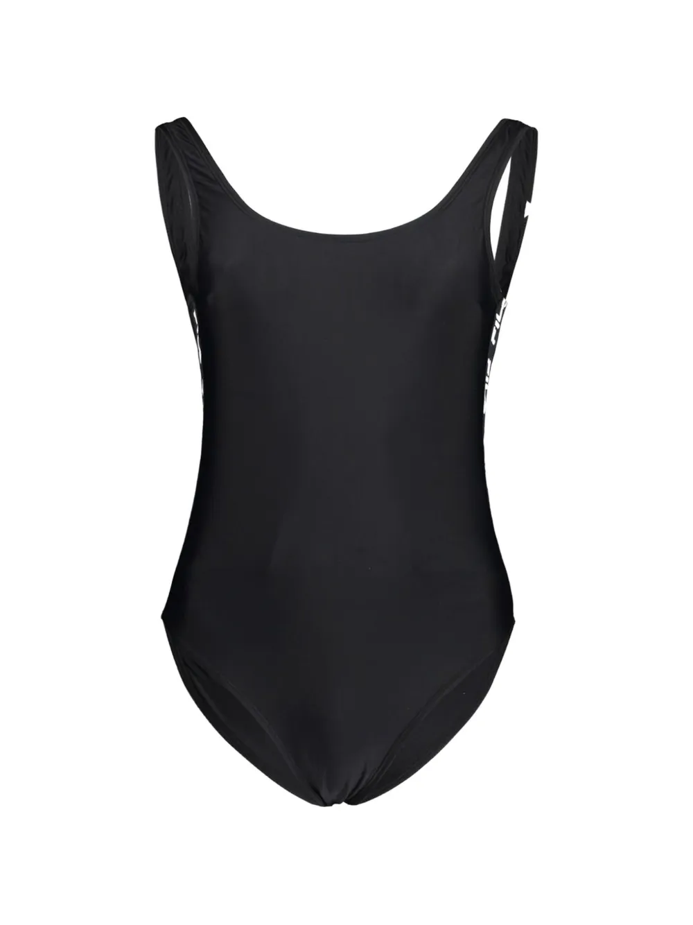 Fila logo-tape swimsuit - Nero