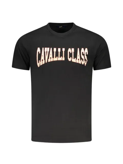 Cavalli Class logo-print T-shirt