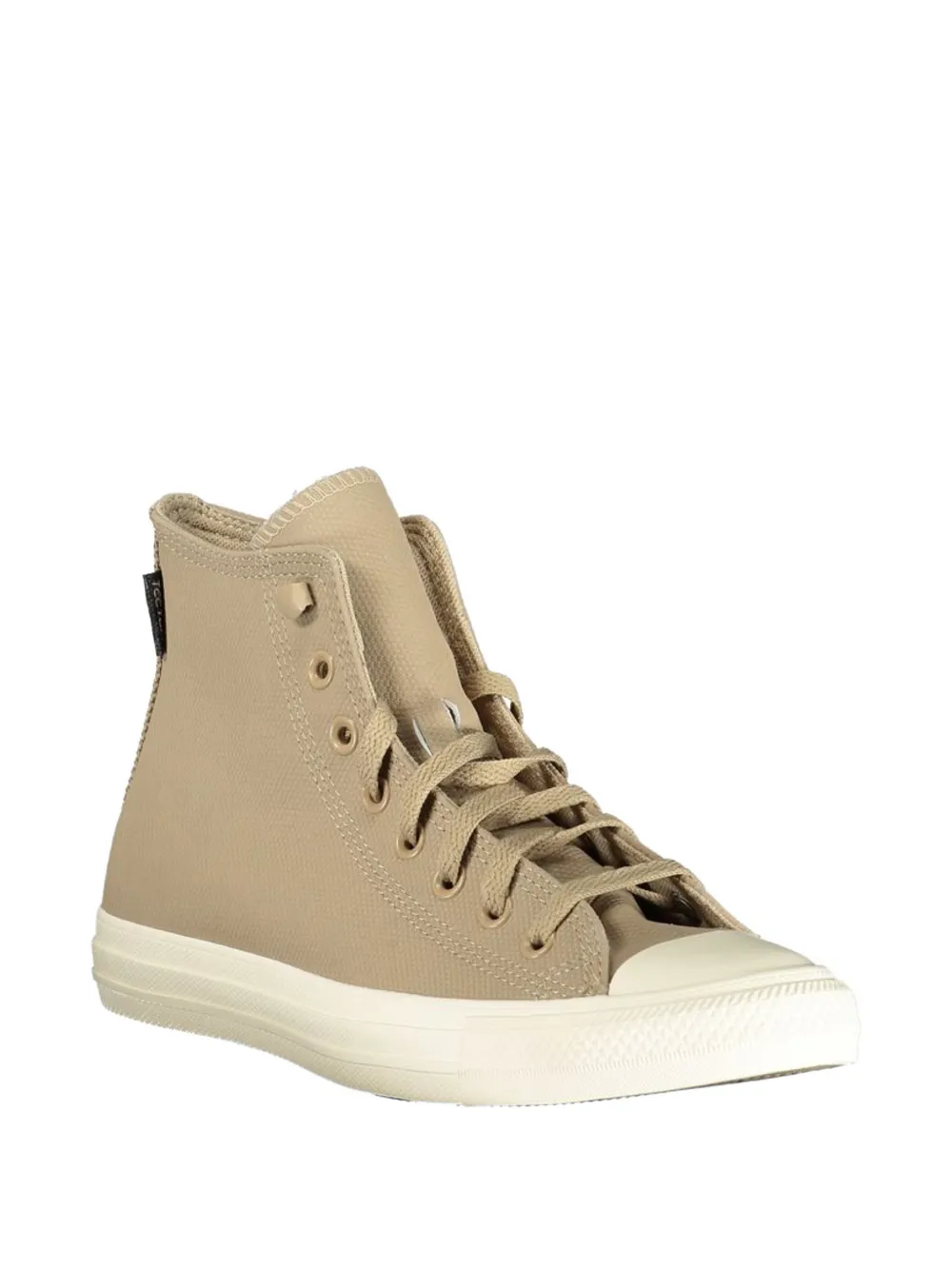 Converse Chuck Taylor high-top leather sneakers Beige