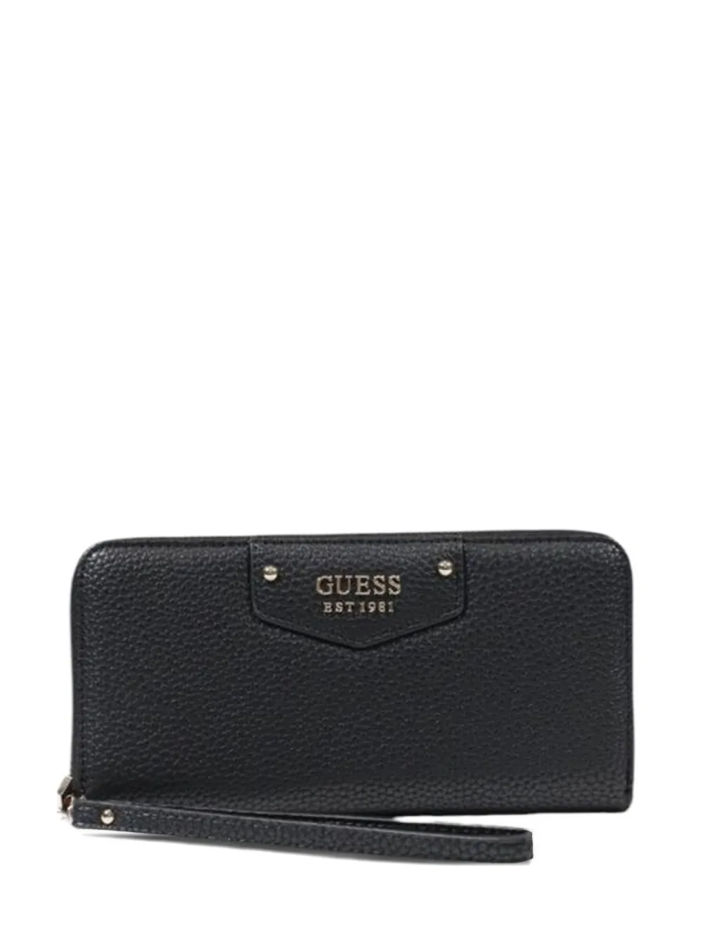 GUESS USA logo-plaque wallet - Nero