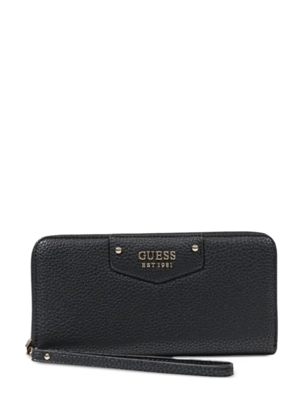 GUESS USA logo-plaque wallet - Nero