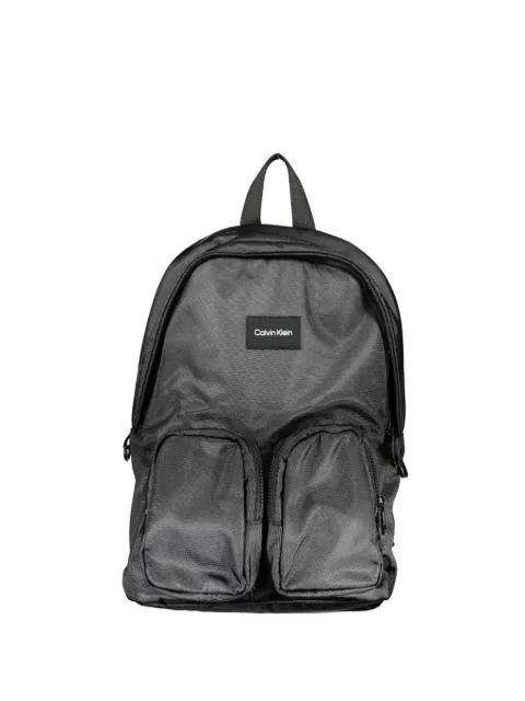 Calvin Klein logo-patch backpack