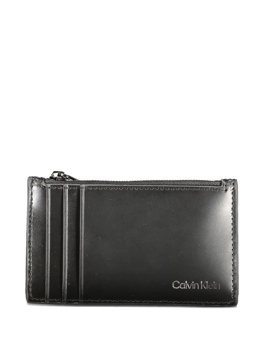 Calvin Klein zip-around card holder - Nero