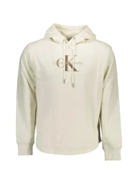 Calvin Klein hoodie de tejido gofrado