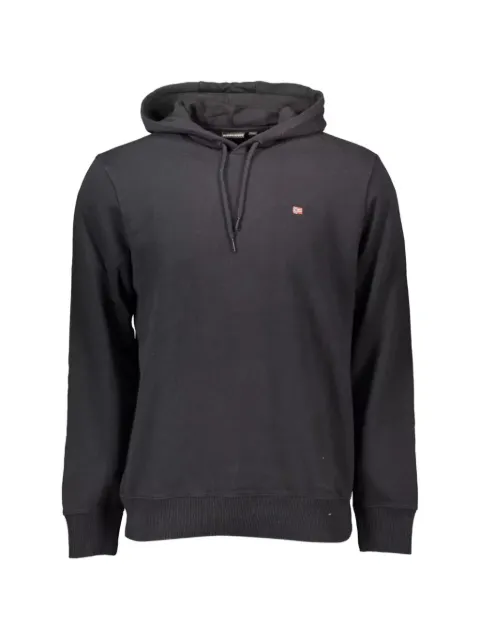 Napapijri logo-patch hoodie