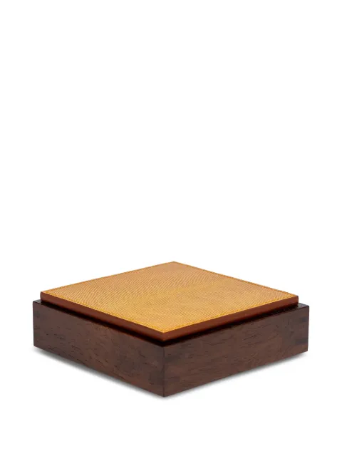 Hermès Pre-Owned lizard-skin wooden box