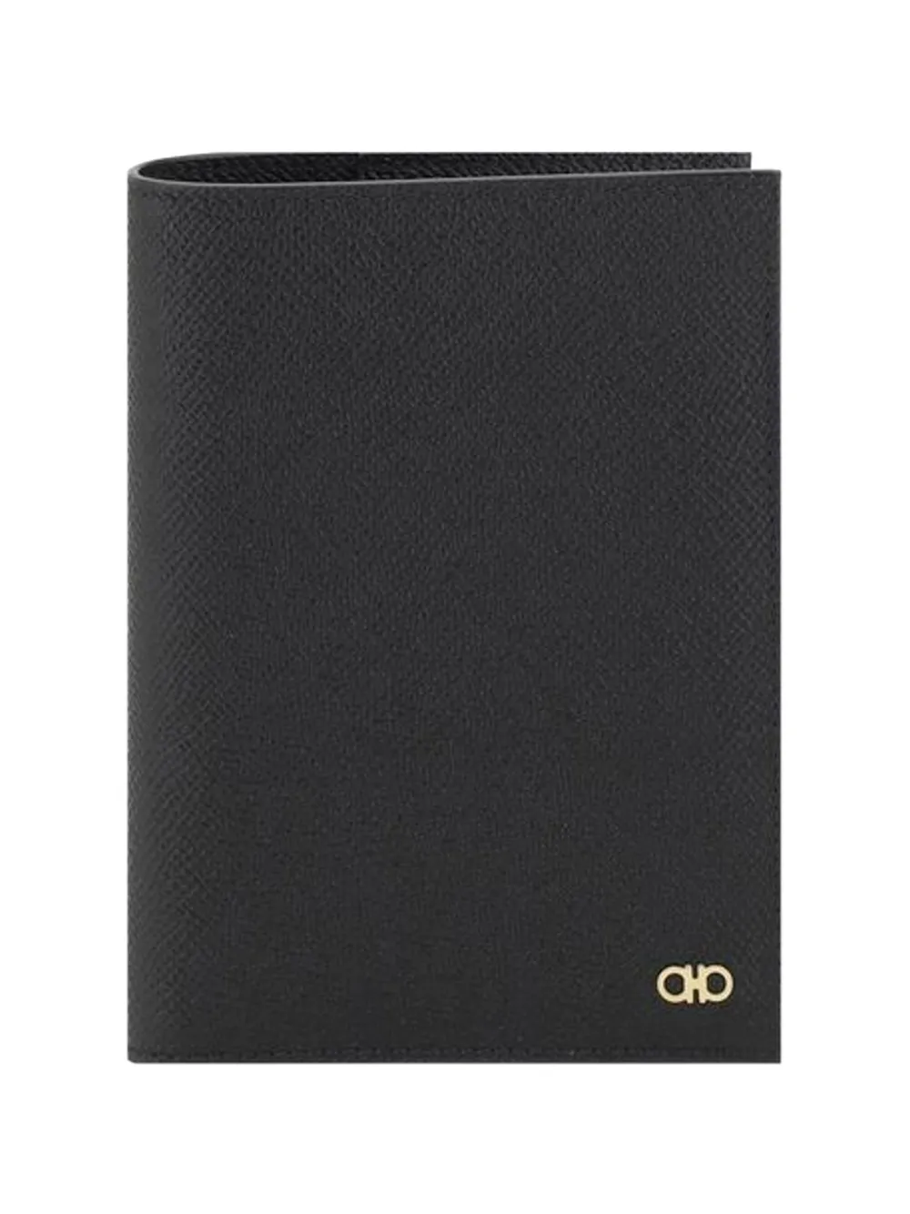 Ferragamo Gancini passport holder - Nero