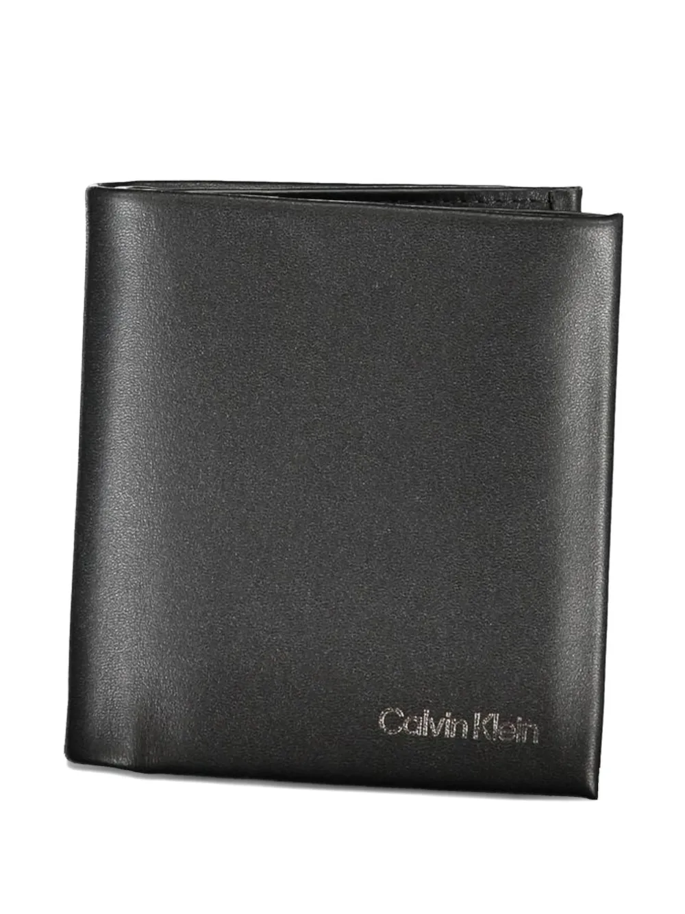 Calvin Klein logo-print bifold wallet - Nero