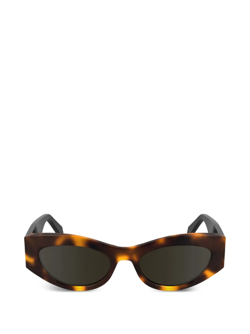 Calvin Klein cat eye frame sunglasses - Braun