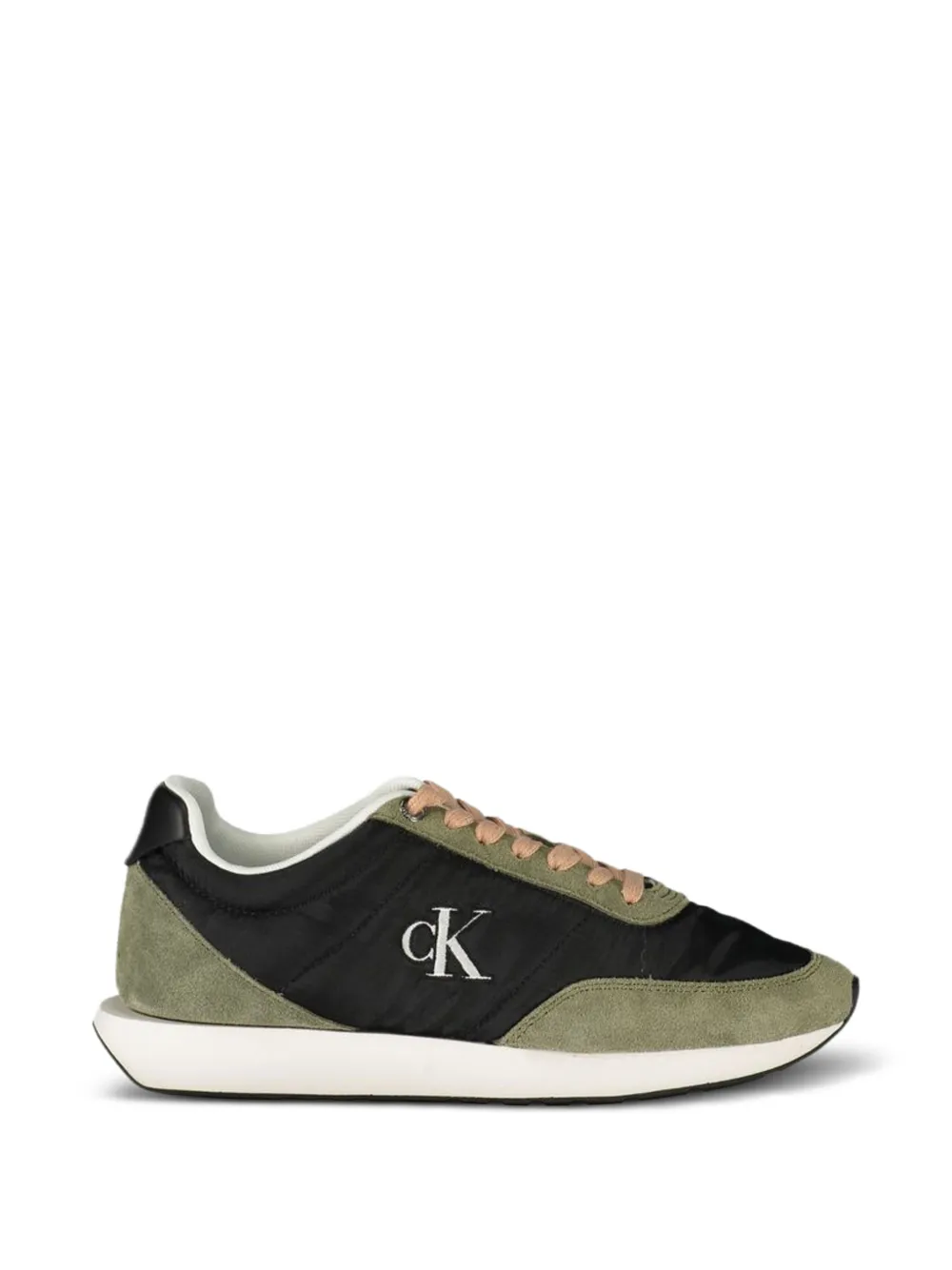 Calvin Klein Sneakers mit Einsätzen - Schwarz