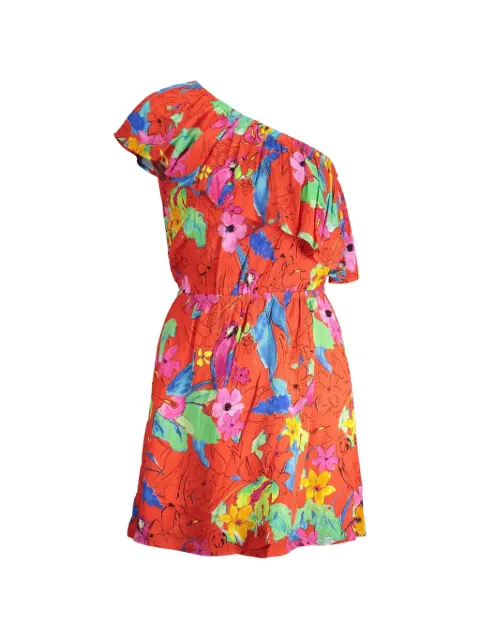 Desigual floral-print ruffled mini dress
