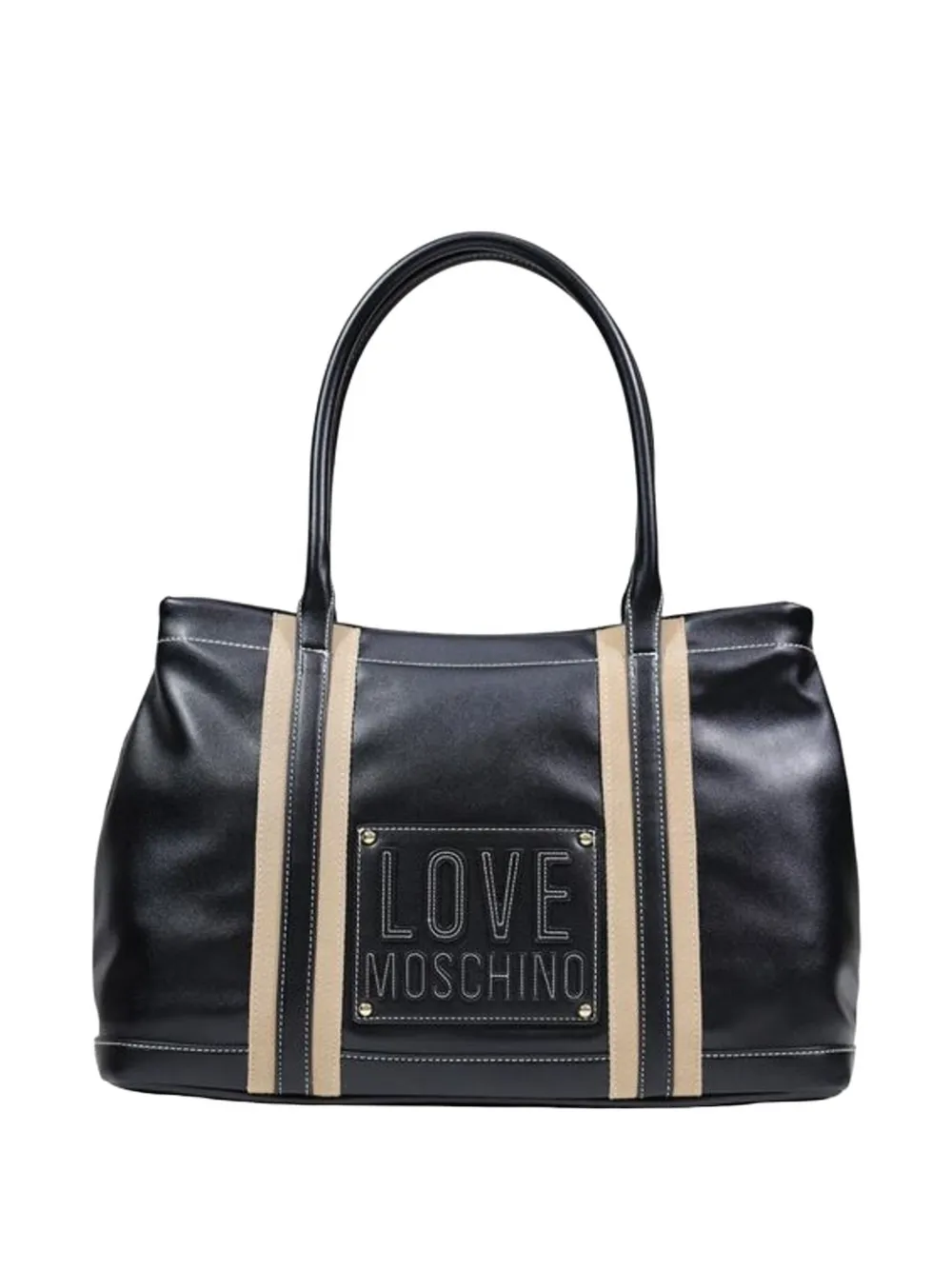 Love Moschino logo tote bag - Nero