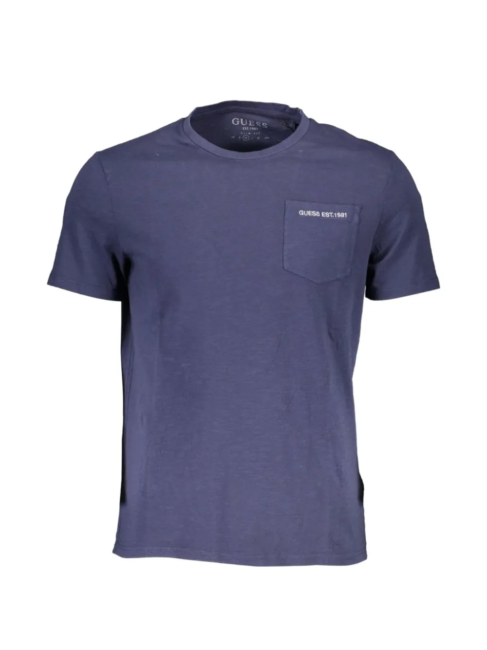 GUESS USA logo-print T-shirt - Blu