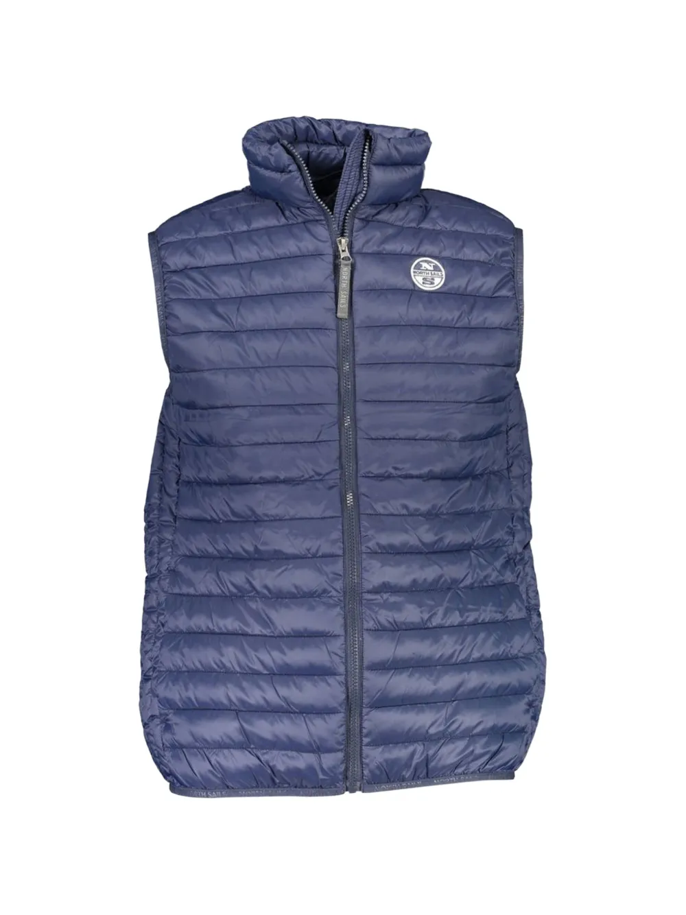 North Sails quilted puffer gilet - Blu