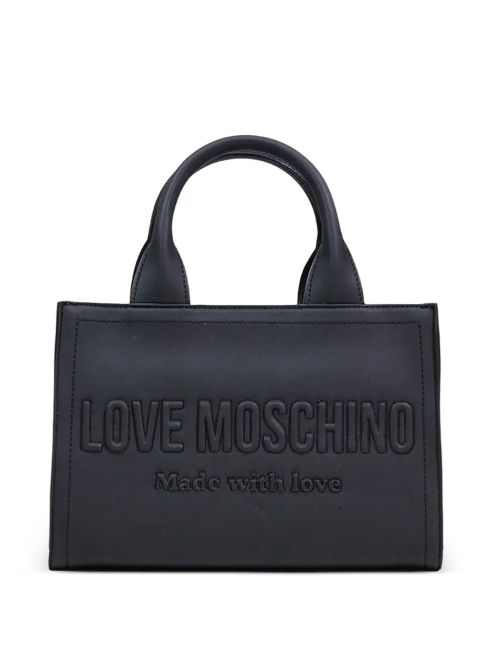 Love Moschino logo tote bag - Nero