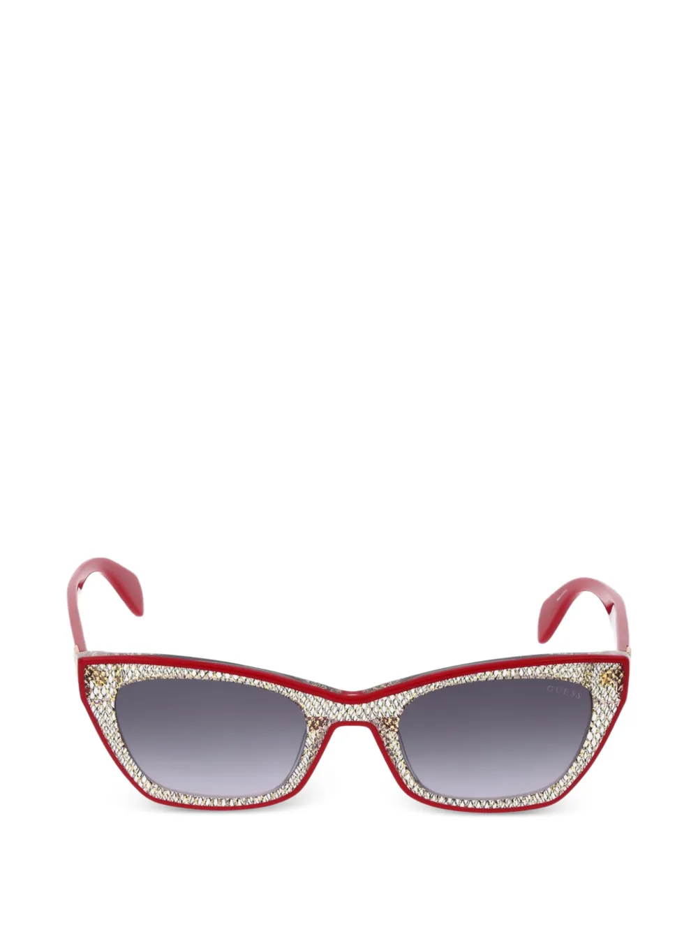GUESS USA embellished cat-eye sunglasses - Rosso