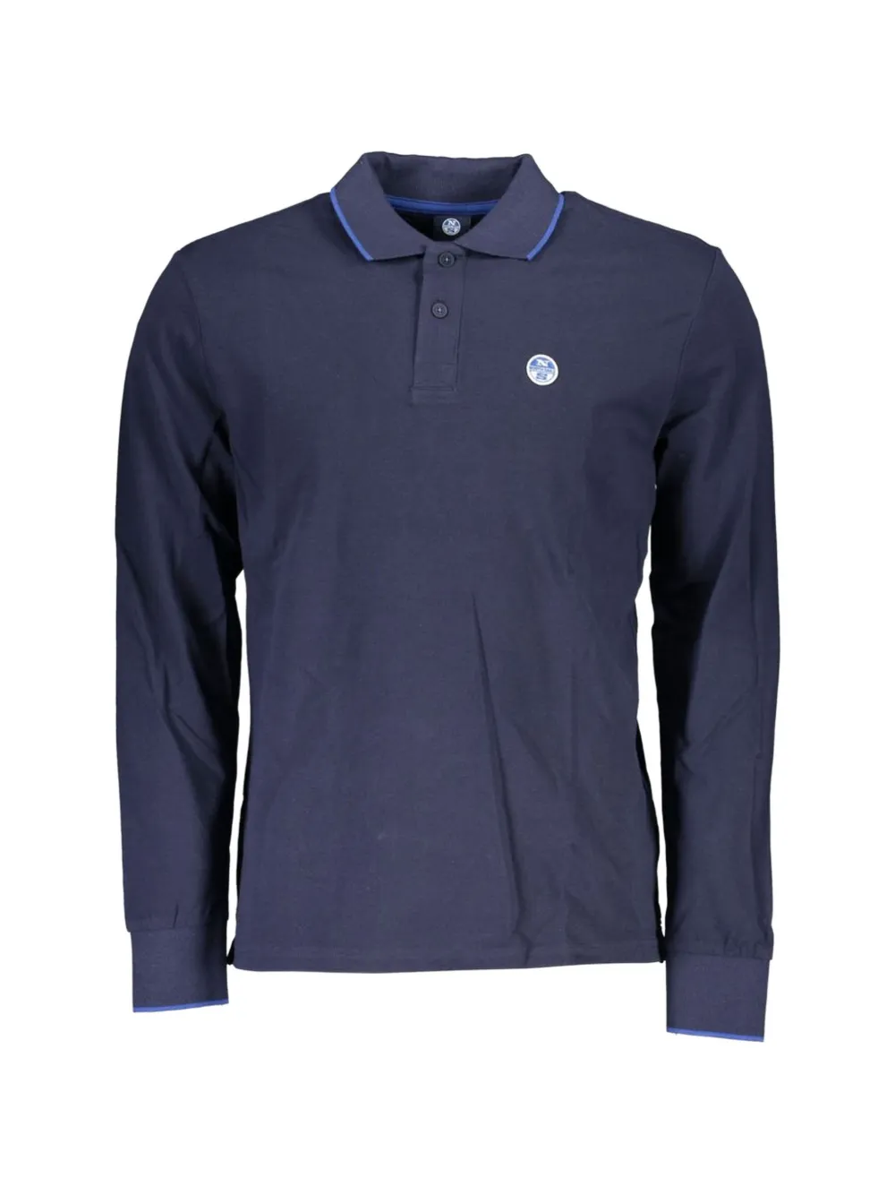 North Sails three-button polo shirt - Blu