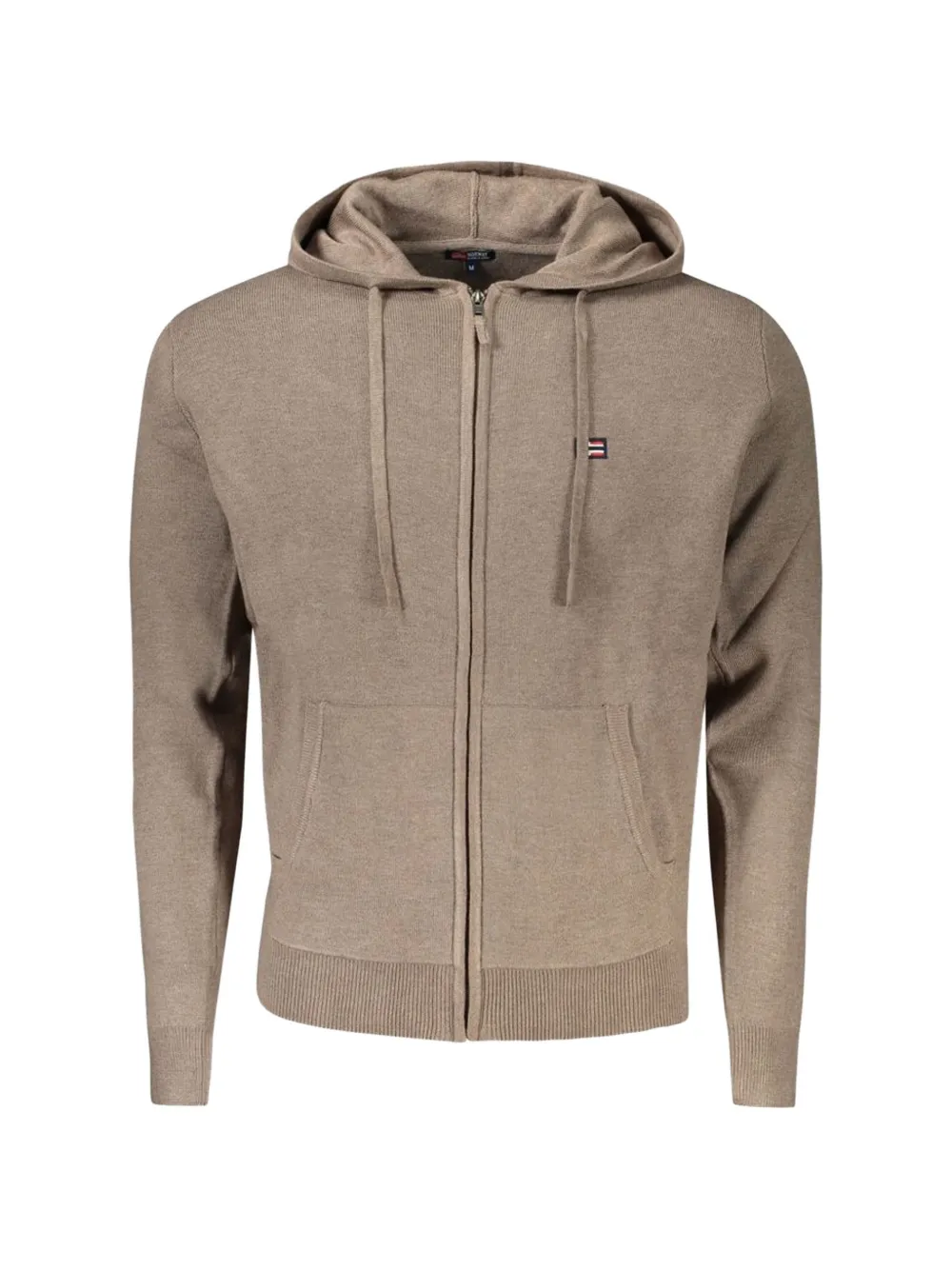 NORWAY 1963 니트 후드 집업 | 뉴트럴 | Image 1