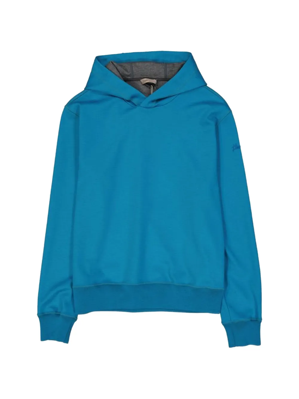 Herno logo-detail hoodie - Blu