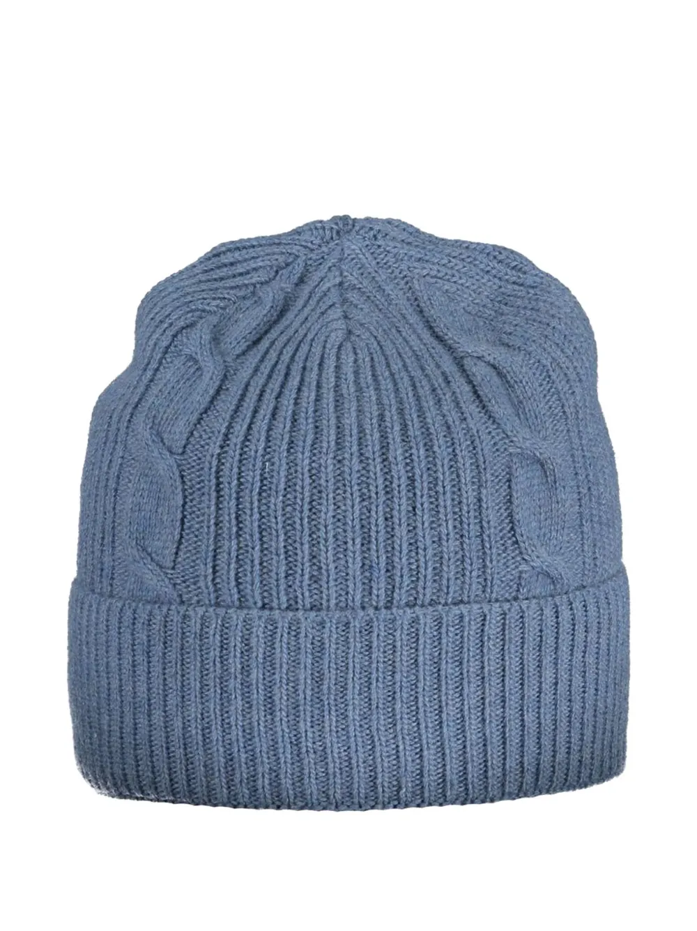 North Sails cable-knit beanie hat - Blu