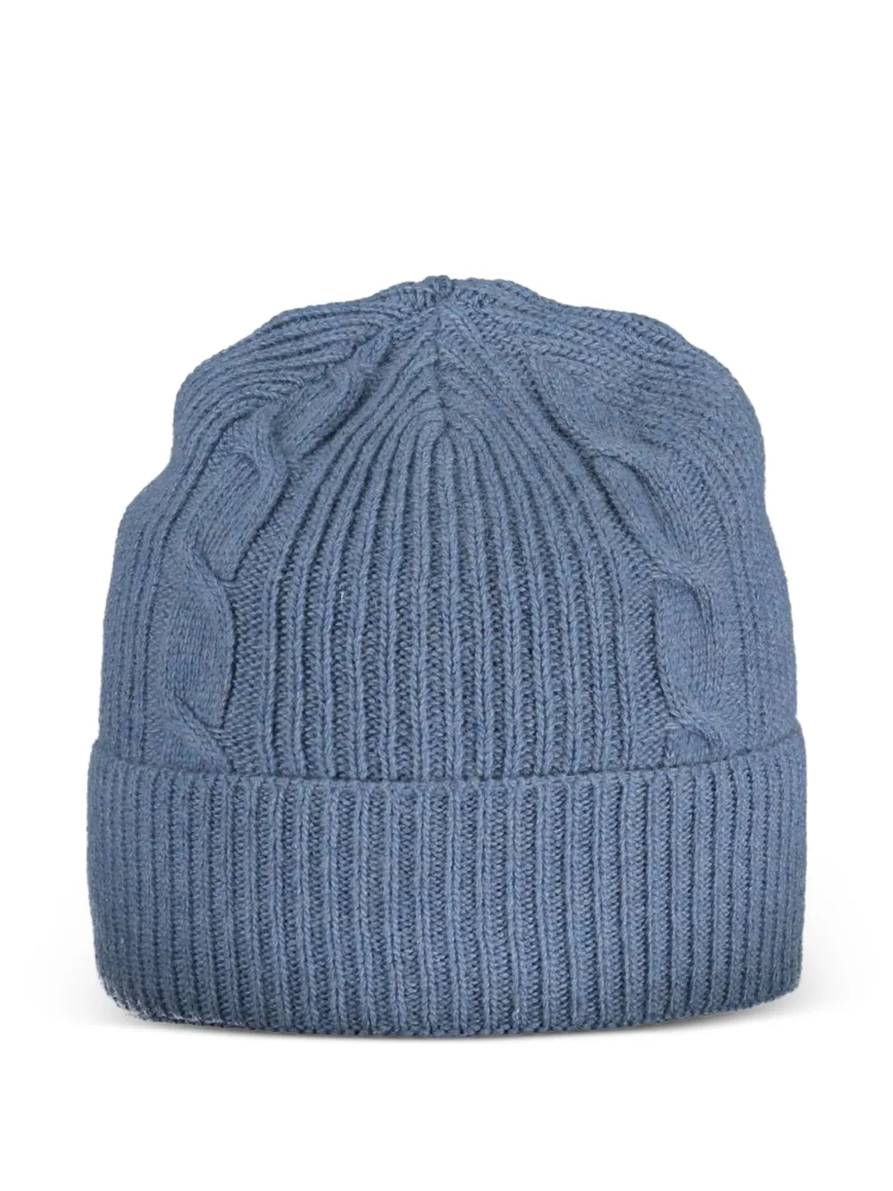 North Sails cable-knit beanie hat - Blu