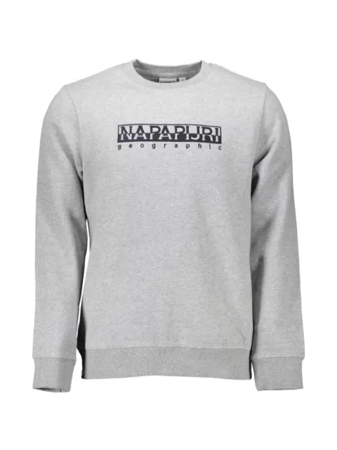 Napapijri logo-print crew-neck sweater