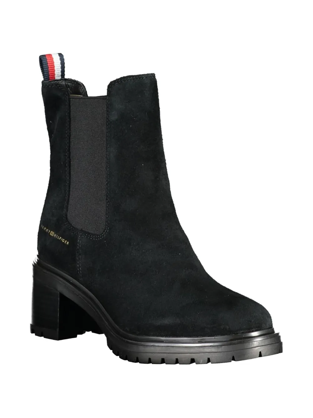 Tommy Hilfiger suede Chelsea boots Zwart