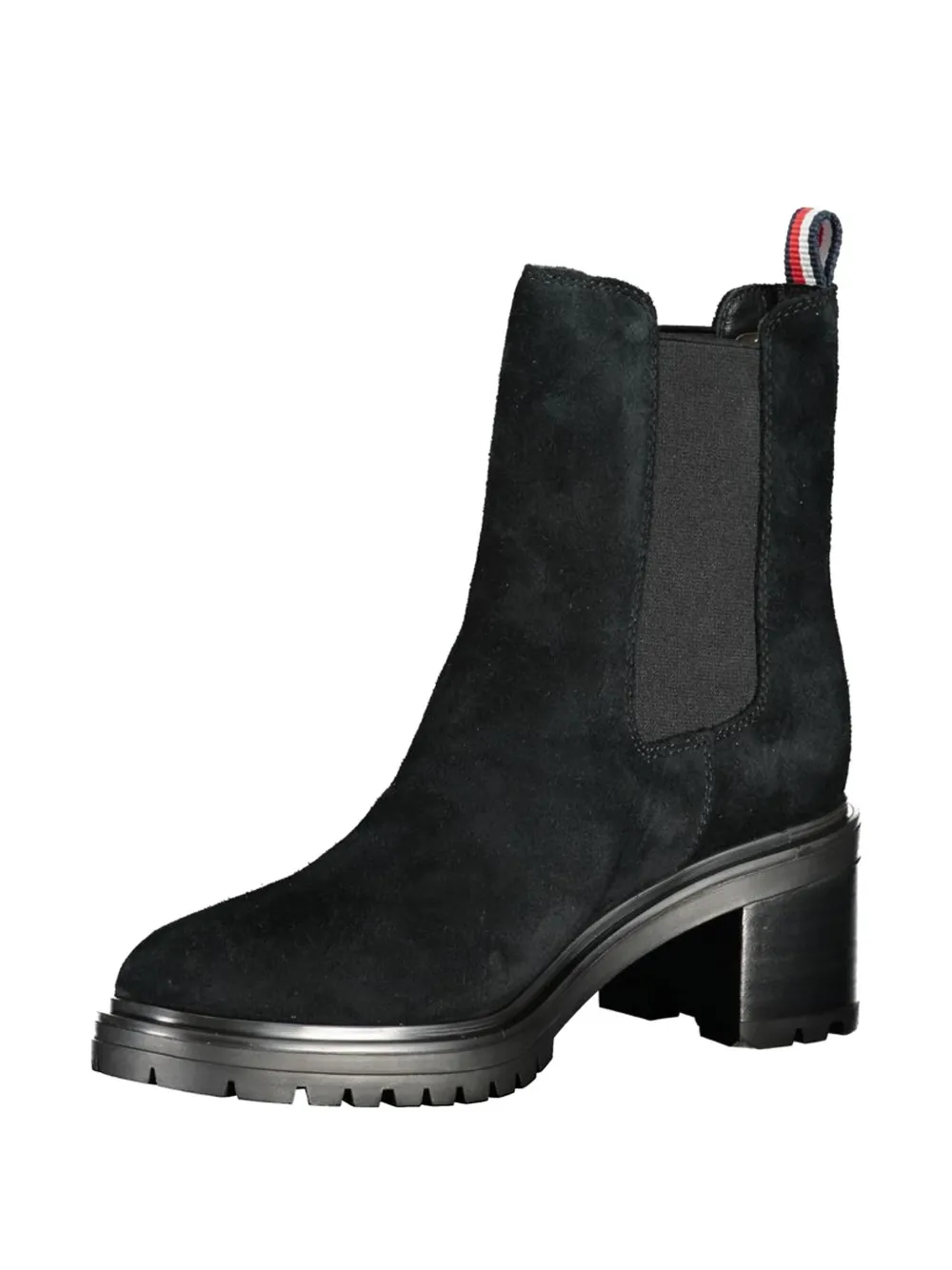 Tommy Hilfiger suede Chelsea boots Zwart