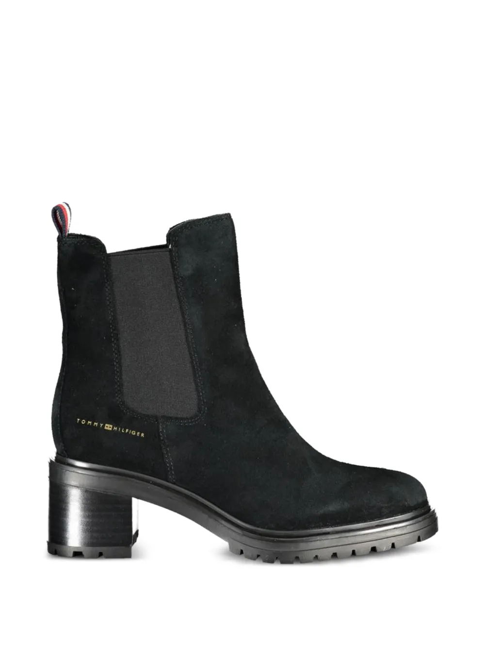 Tommy Hilfiger suede Chelsea boots - Nero