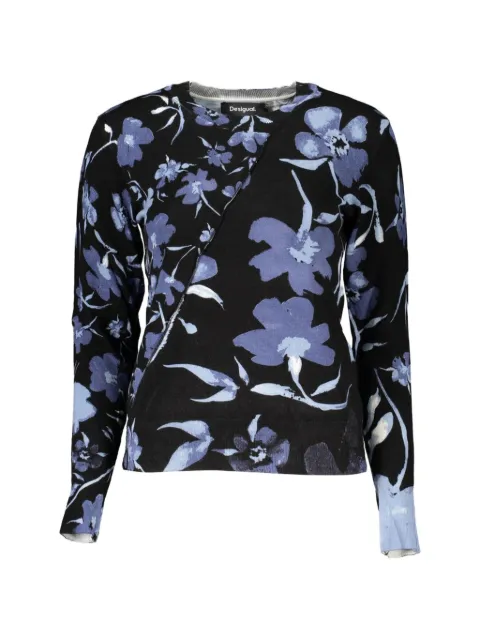 Desigual suéter con estampado floral