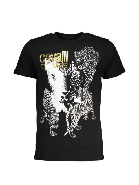 Cavalli Class animal-print T-shirt