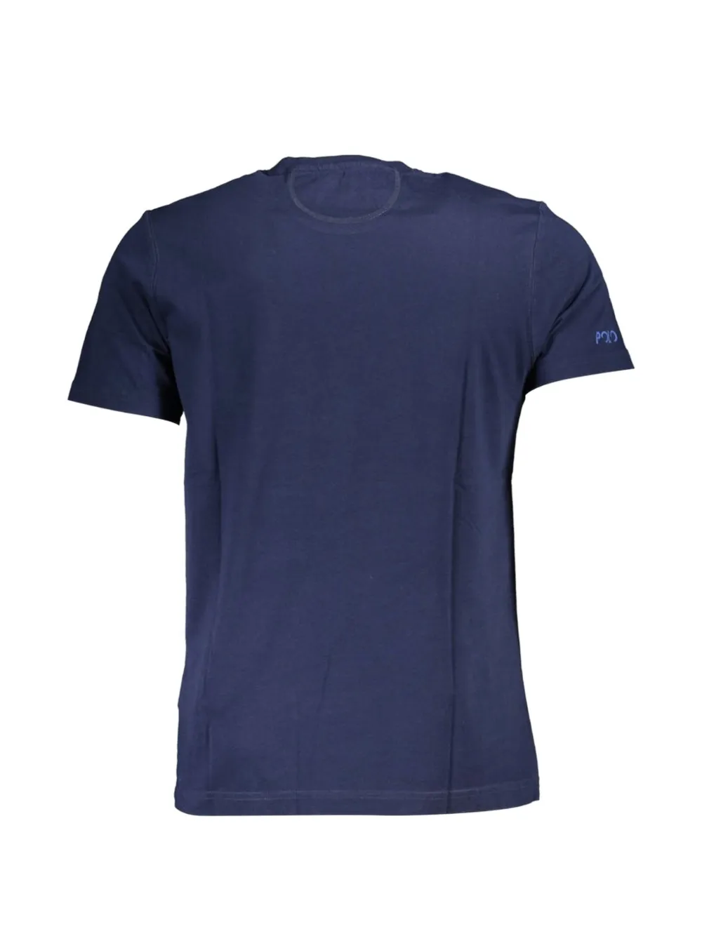 La Martina T-shirt met logoprint Blauw