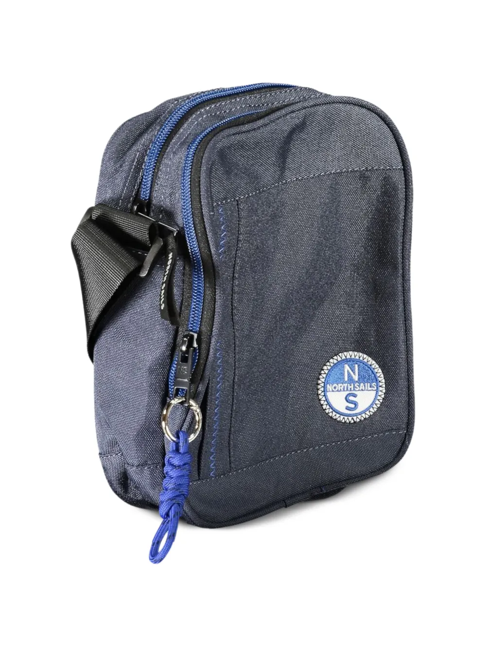 North Sails Schoudertas met logopatch Blauw