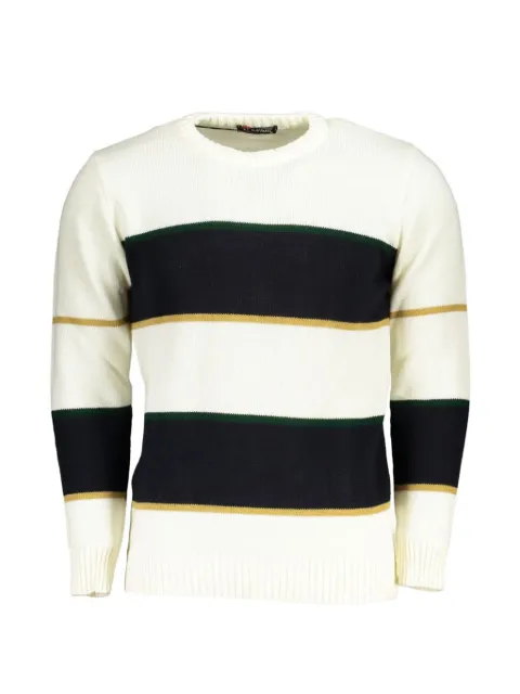 U.S. Grand striped crew-neck sweater