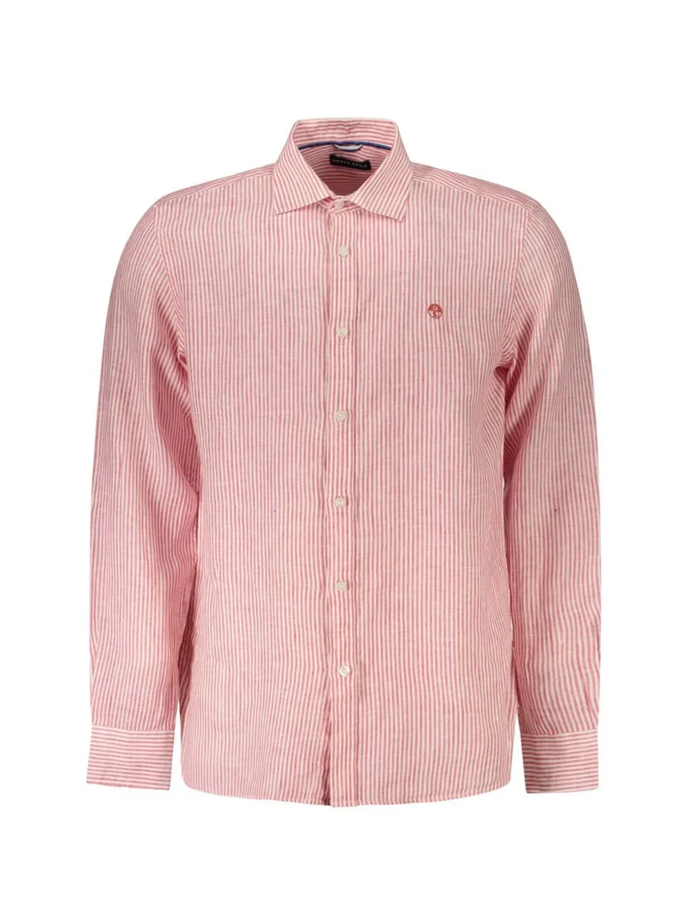 North Sails striped linen shirt - Rosa