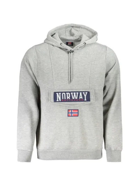 NORWAY 1963 logo-patch hoodie
