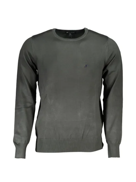 U.S. Grand crew-neck logo-embroidered sweater