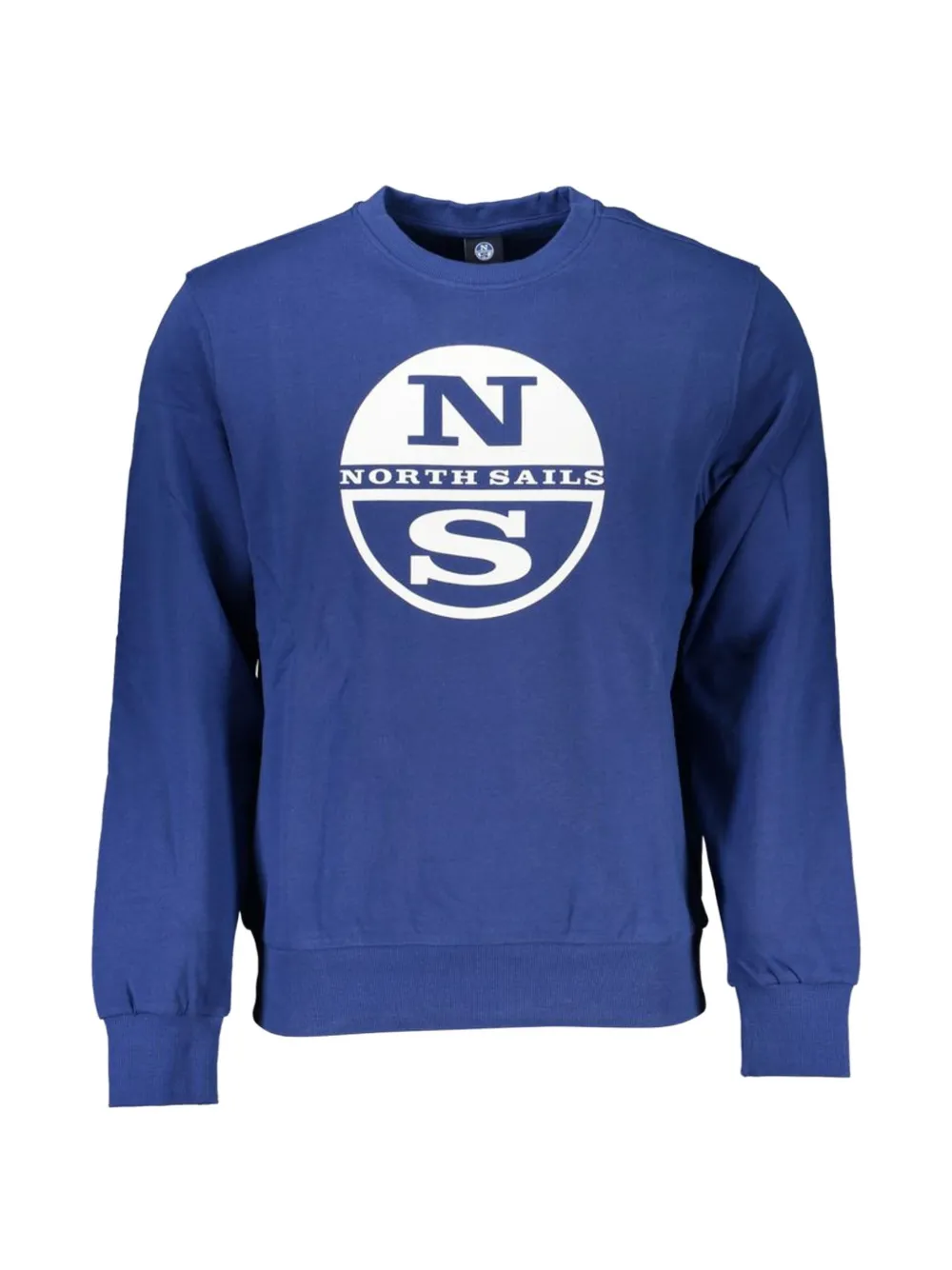 North Sails logo-print crew neck sweatshirt - Blu