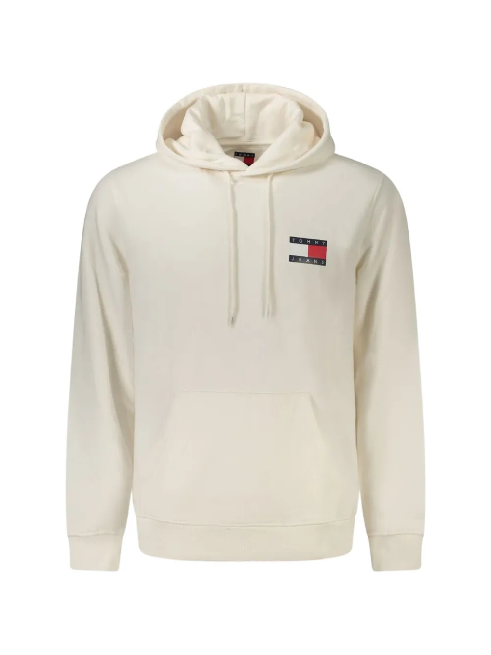 Tommy Hilfiger logo-patch hoodie - Toni neutri
