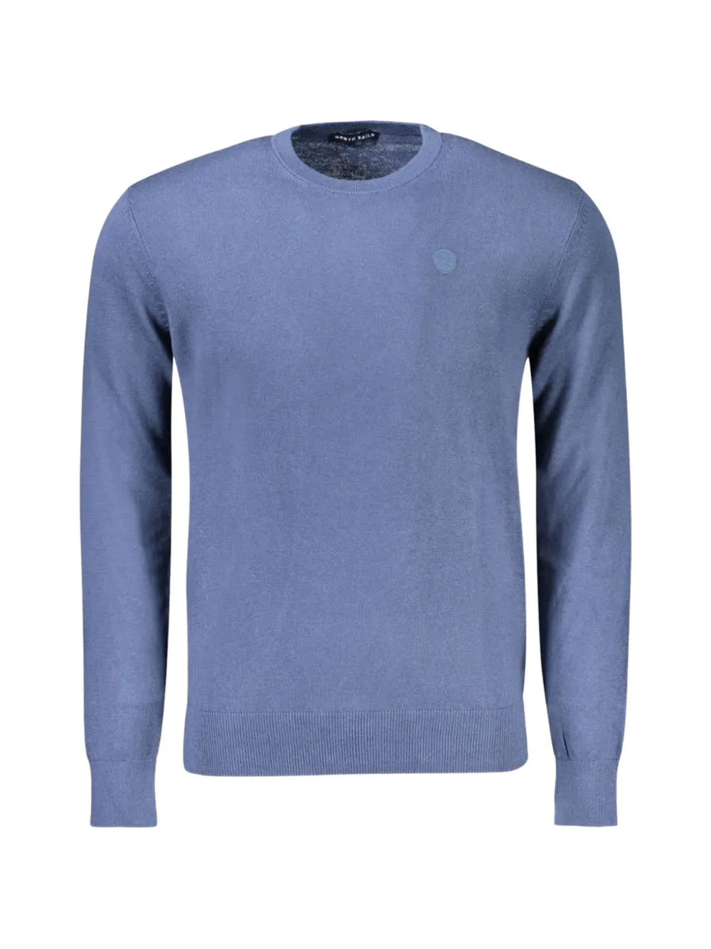 North Sails logo-detail crew neck sweater - Blu