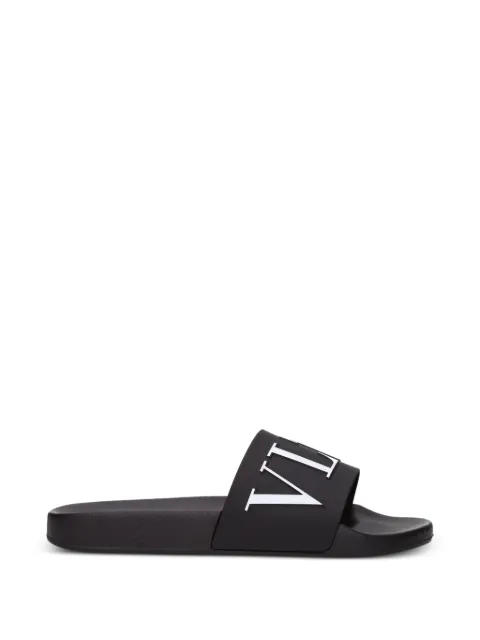 Valentino Garavani logo slide sandals