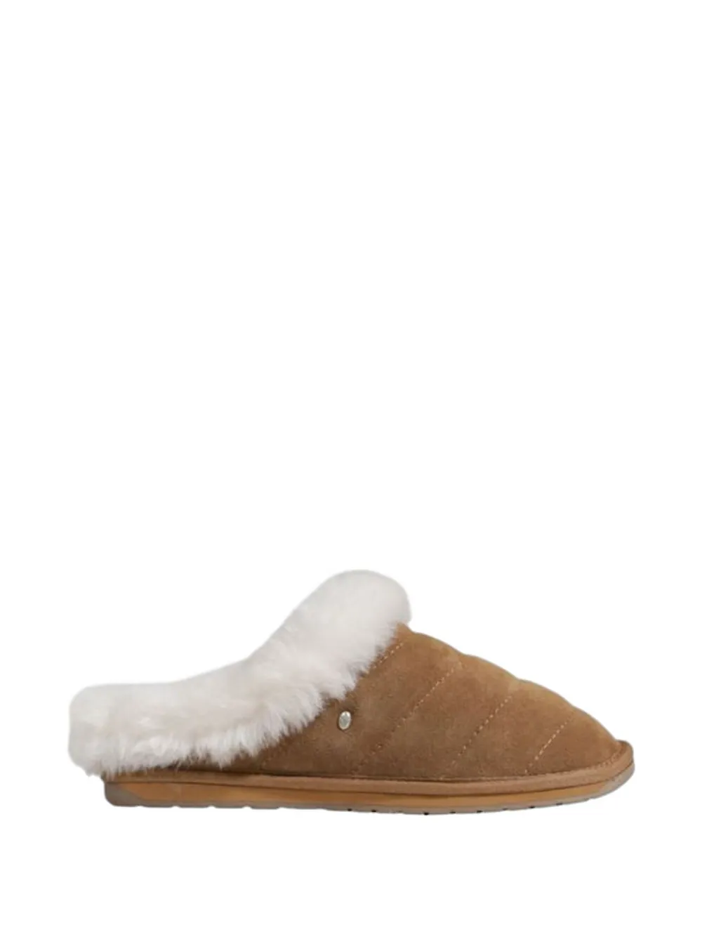 EMU AUSTRALIA Mayberry quilted slippers - Marrone