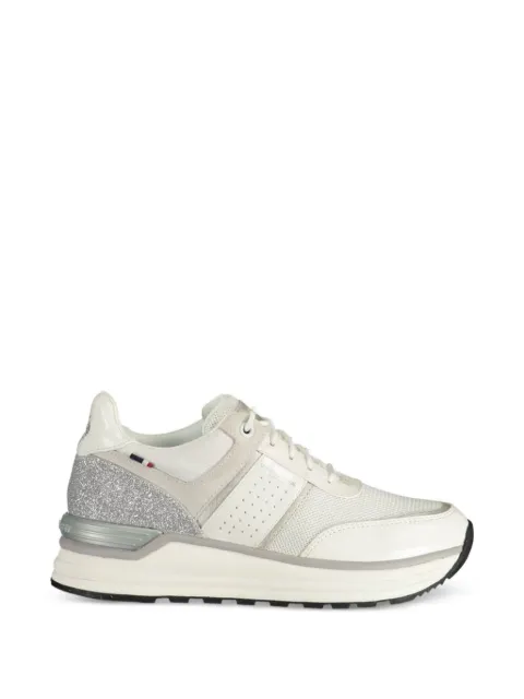 U.S. POLO ASSN. glitter-effect mesh-panel sneakers